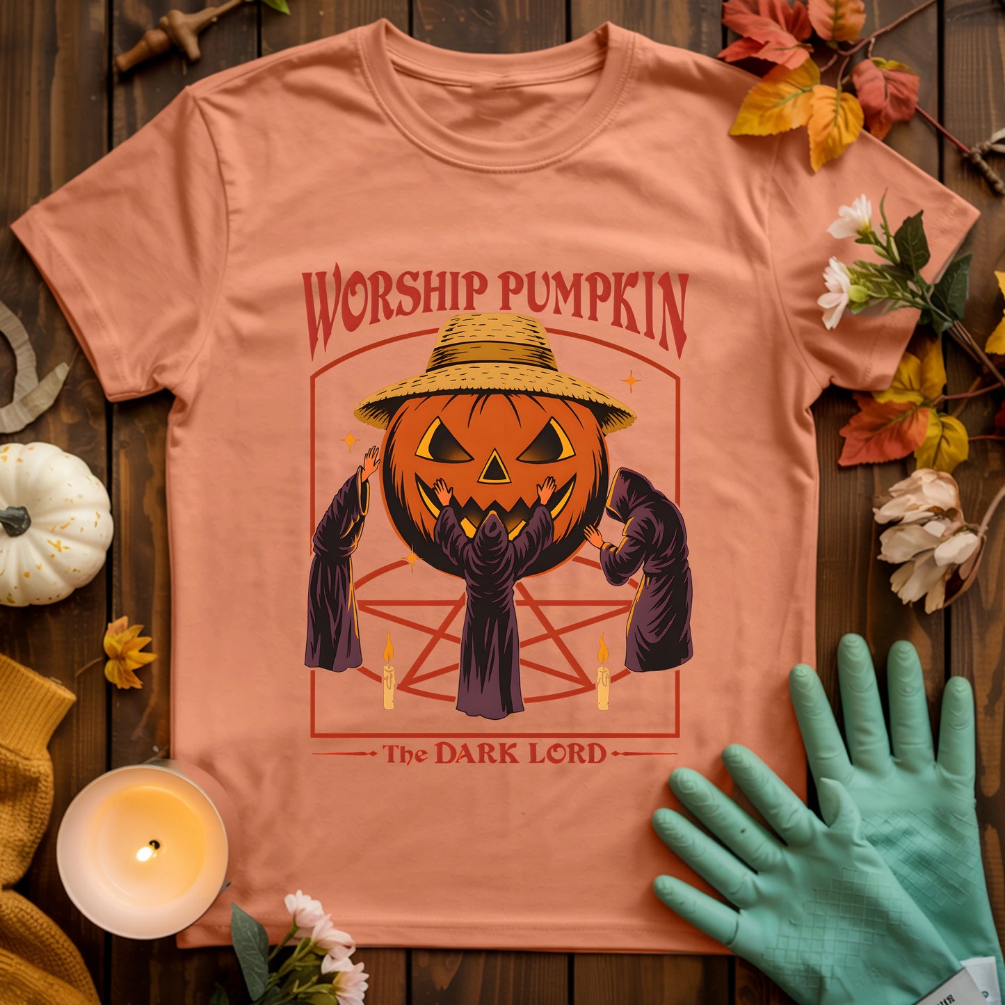 WORSHIP Pumpkin T-shirt