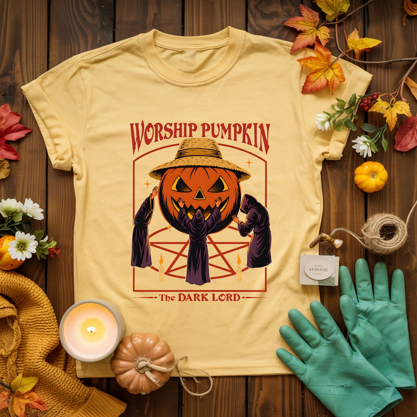 WORSHIP Pumpkin T-shirt