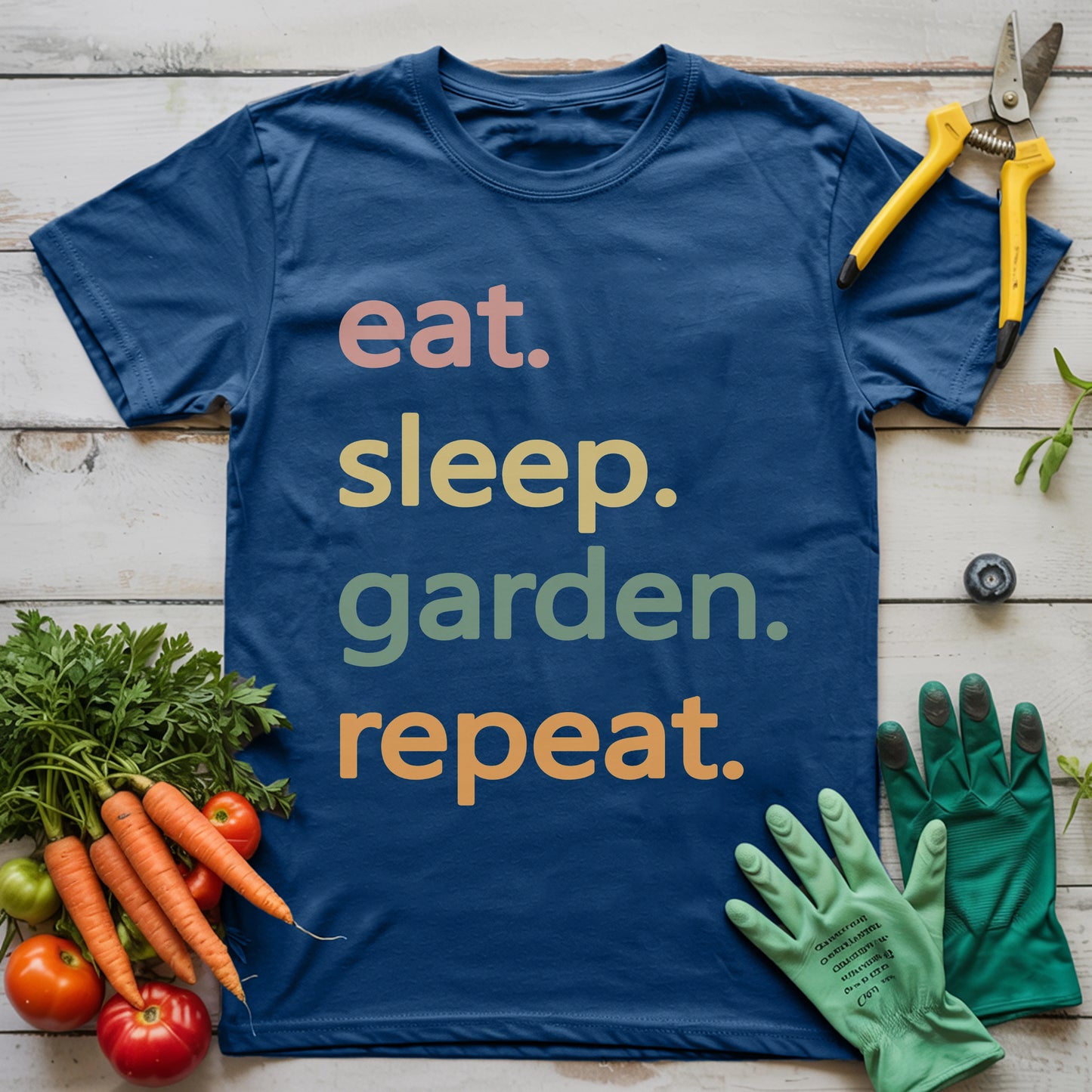 Eat Sleep Garden Repeat T-Shirt