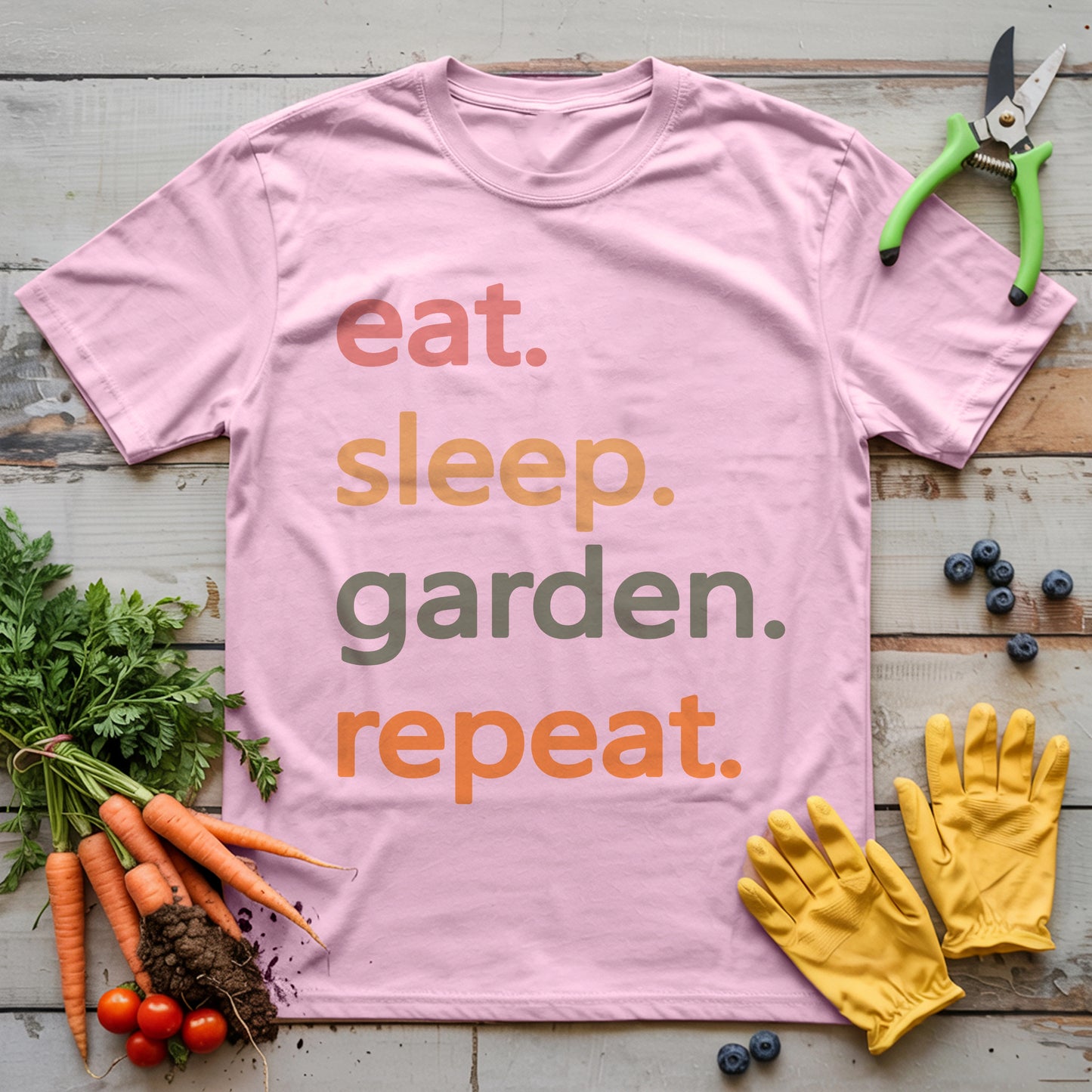 Eat Sleep Garden Repeat T-Shirt