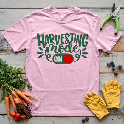 Harvesting Mode On T-Shirt