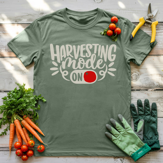 Harvesting Mode On T-Shirt
