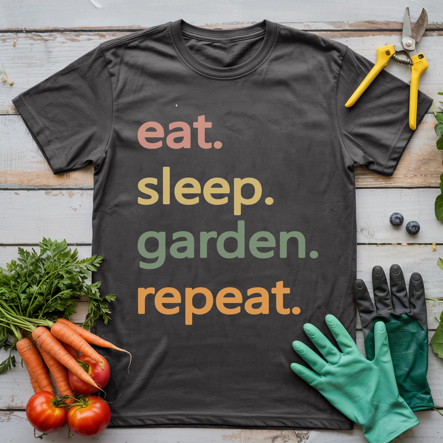 Eat Sleep Garden Repeat T-Shirt