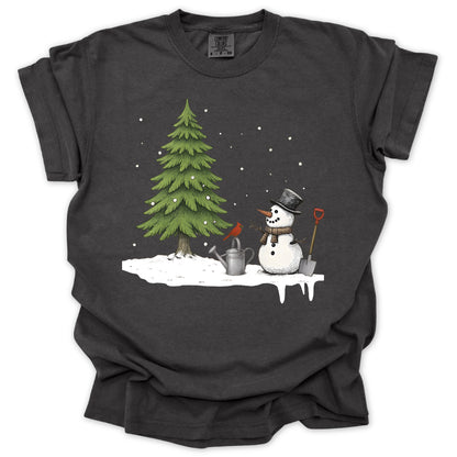 Garden Snowman T-Shirt