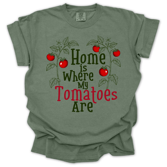 Home Where My Tomatoes Are T-Shirt