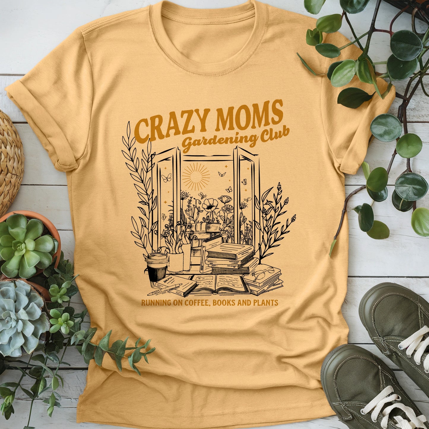 Crazy Mom Gardening Club T-Shirt