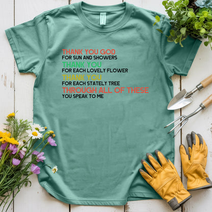 Gardener’s Prayer T-shirt