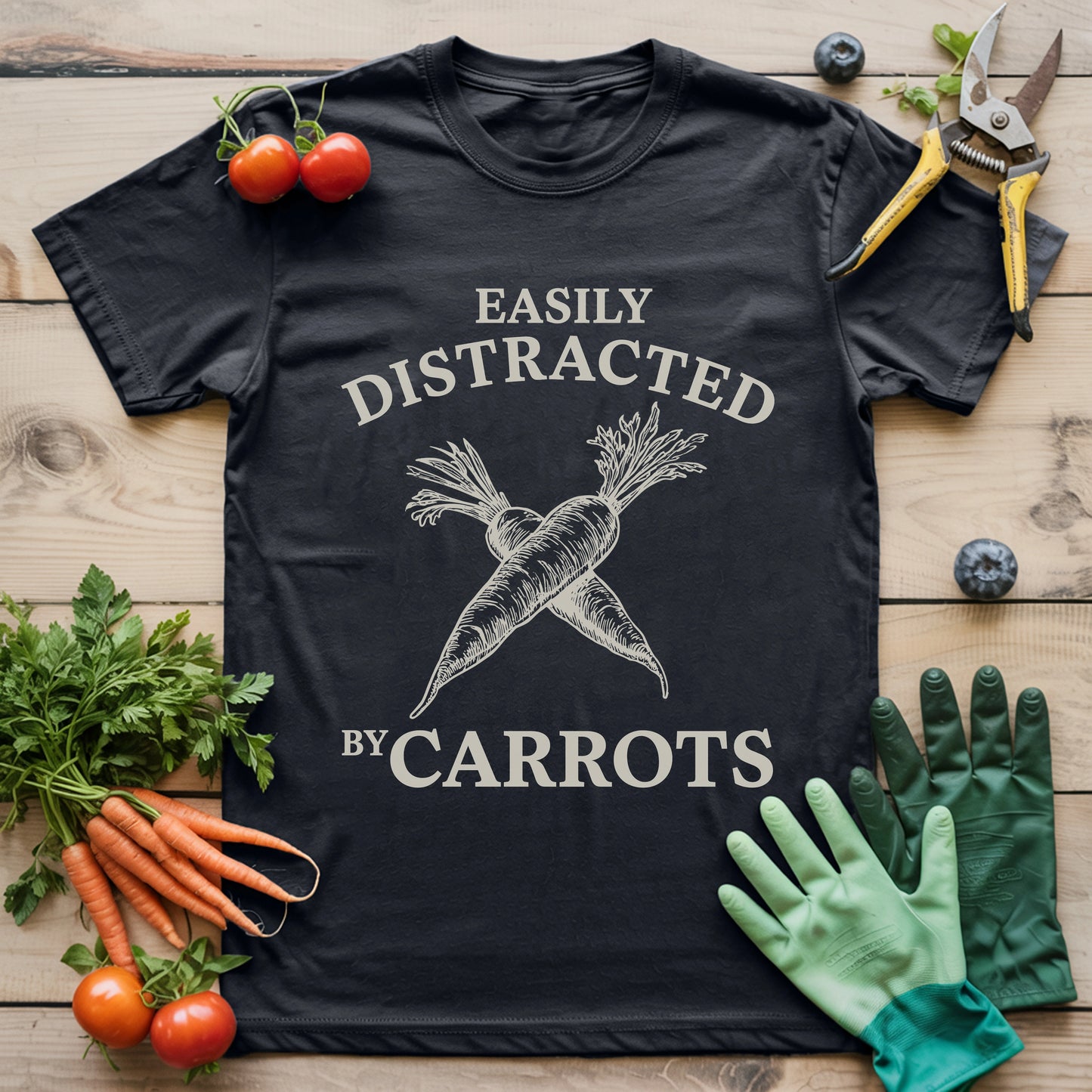 Easily Distracted By Carrots T-Shirt