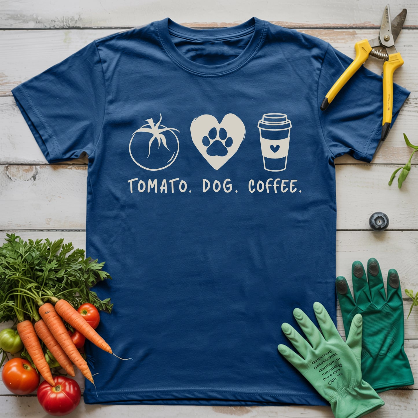 Tomato Dog Coffee T-Shirt
