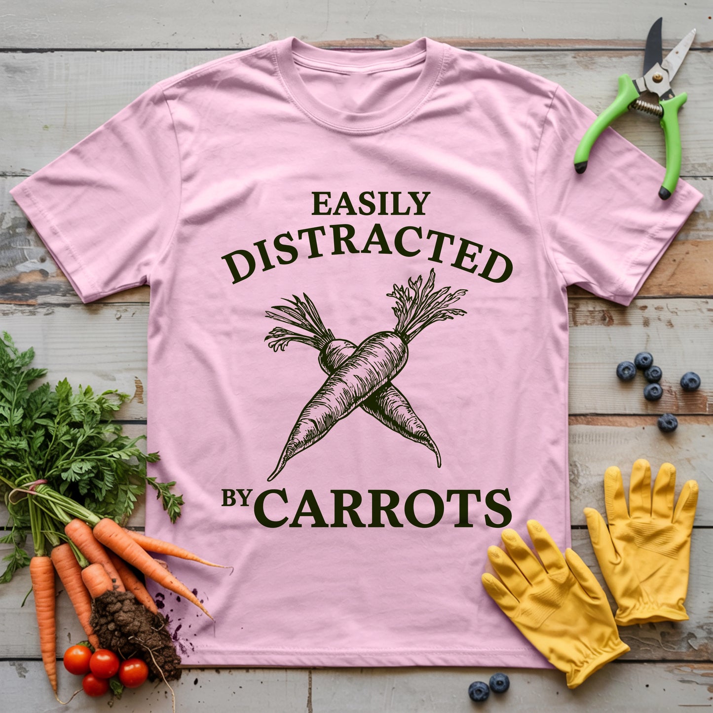 Easily Distracted By Carrots T-Shirt