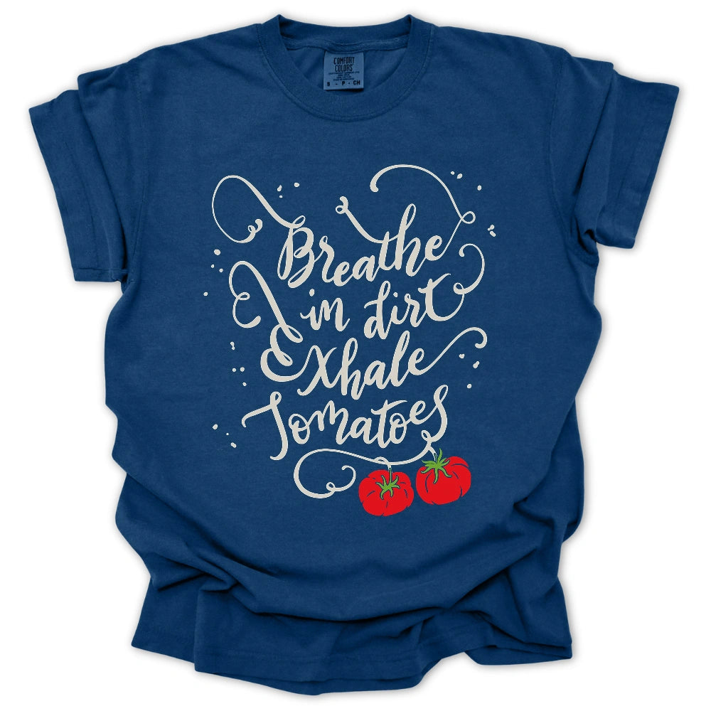 Exhale Tomatoes T-Shirt