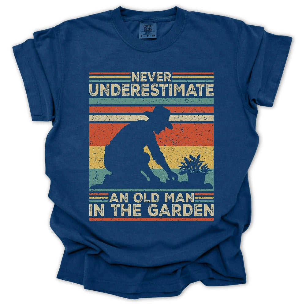 Old Man In The Garden T-Shirt