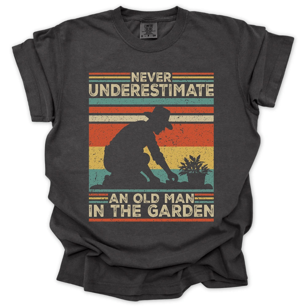 Old Man In The Garden T-Shirt