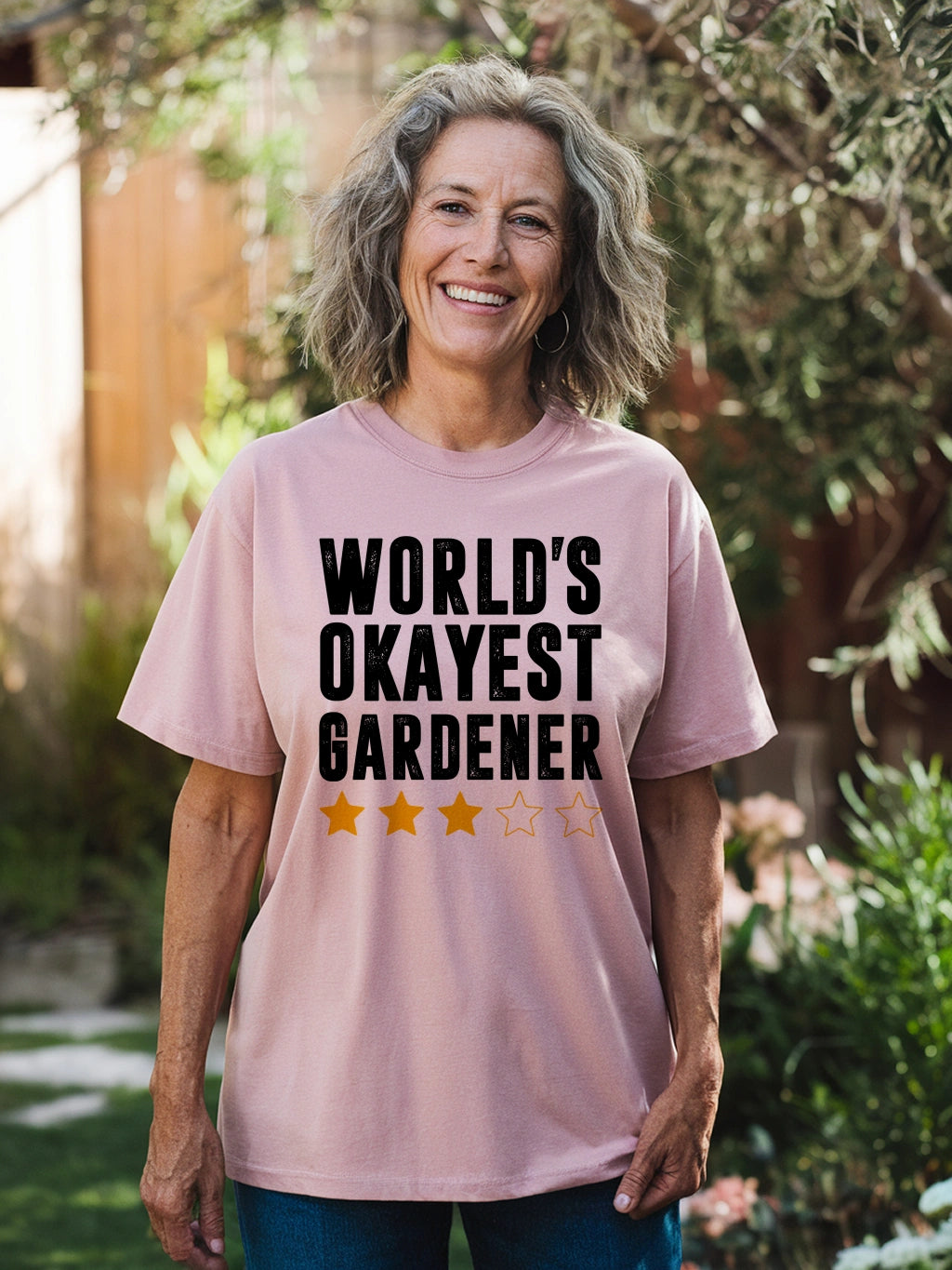 World's Okayest Gardener T-shirt