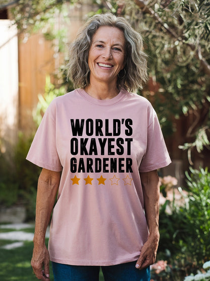 World's Okayest Gardener T-shirt