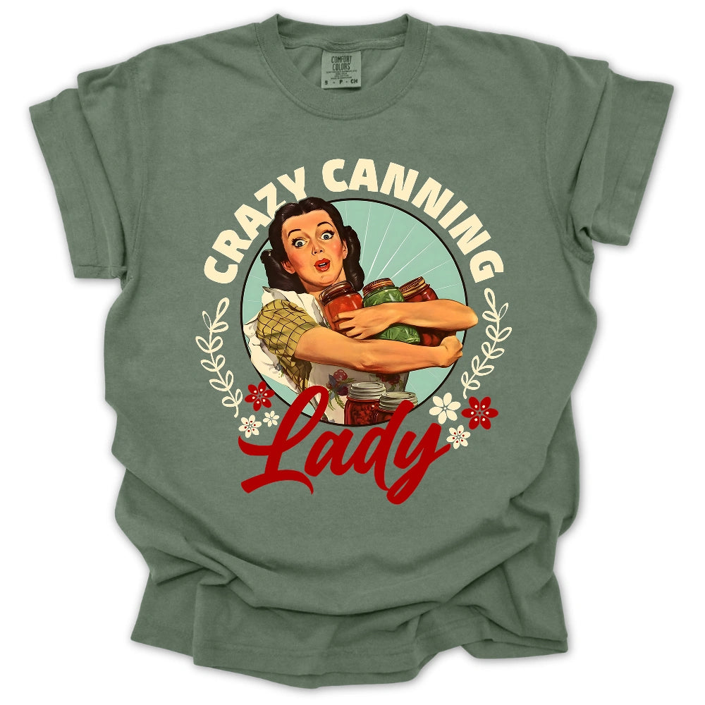 Crazy Canning Lady T-Shirt