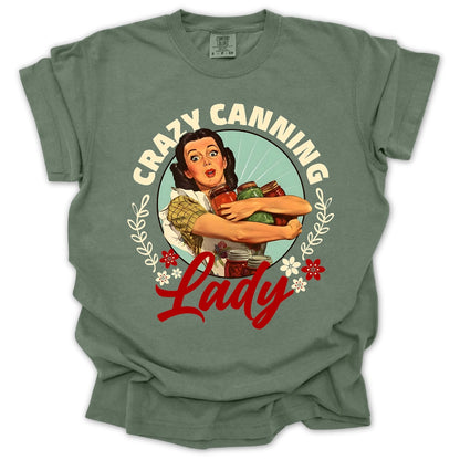 Crazy Canning Lady T-Shirt