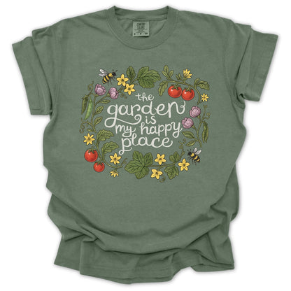 The Garden Is My Happy Place T-Shirt