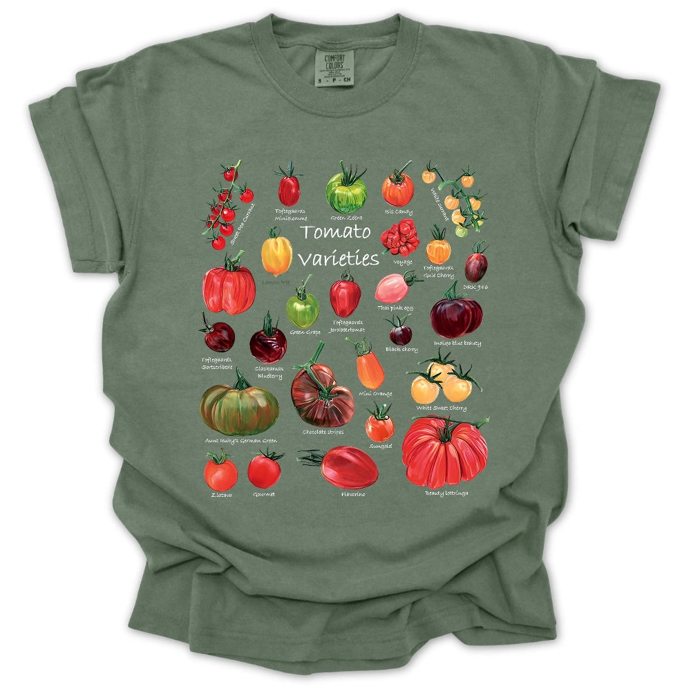 Tomato Varieties T-Shirt