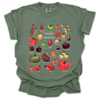 Tomato Varieties T-Shirt