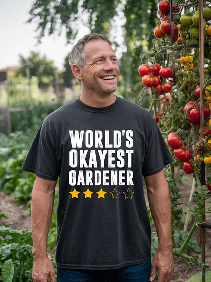 World's Okayest Gardener T-shirt