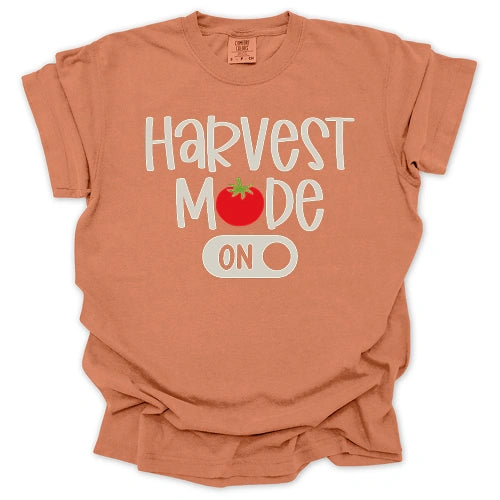 Harvesting Mode On T-Shirt