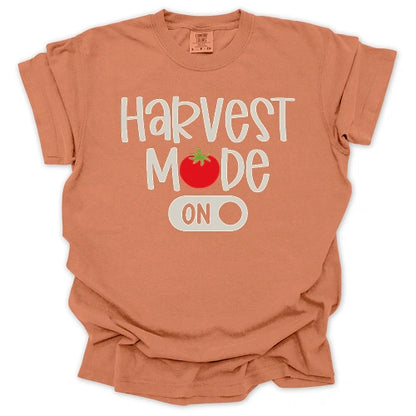 Harvesting Mode On T-Shirt