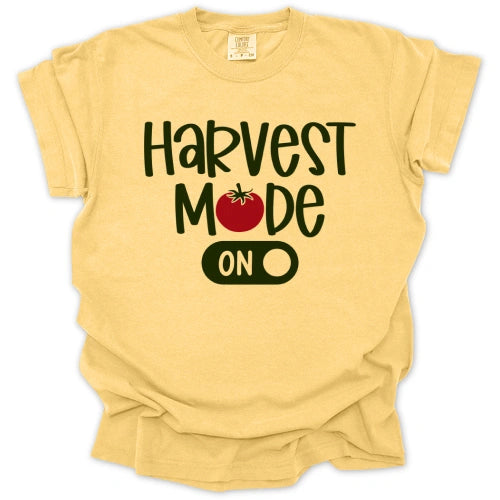 Harvesting Mode On T-Shirt