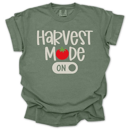 Harvesting Mode On T-Shirt