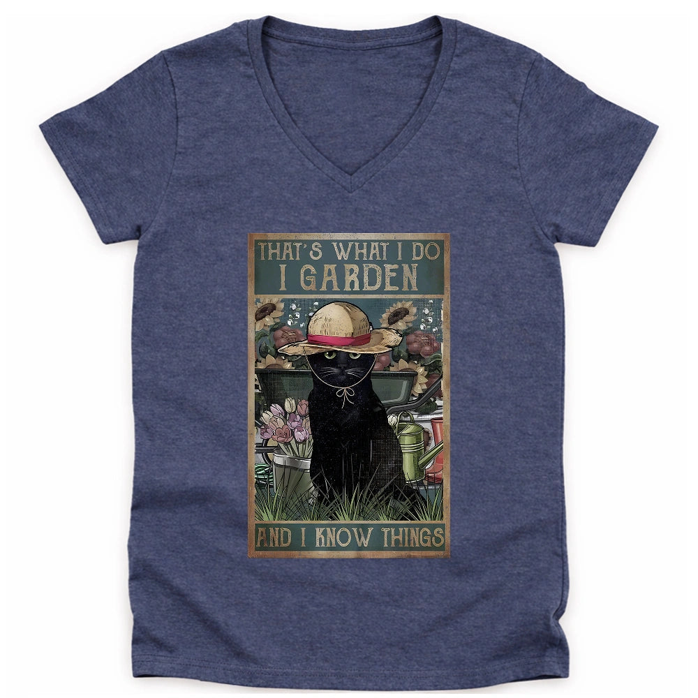 Garden And Know Things Lady V-neck