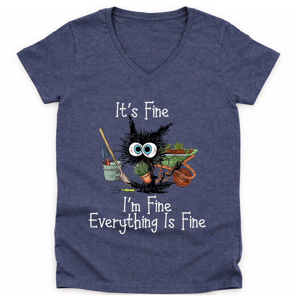 It's Fine Lady V-neck