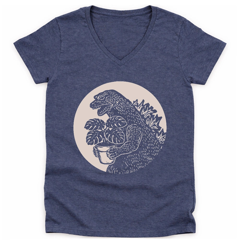 Monsterazilla Lady V-neck