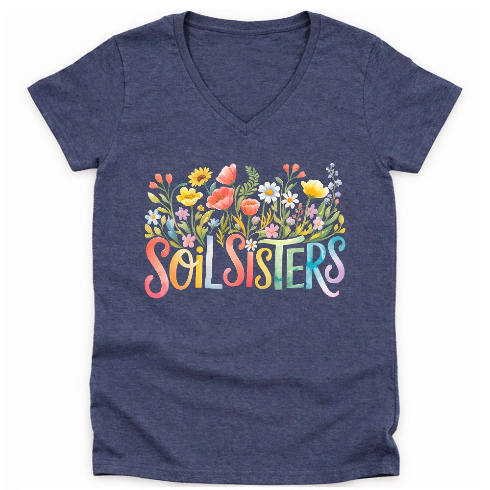 Soil Sisters Lady V-neck