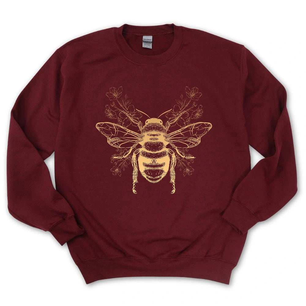Bee Flower Sweatshirt