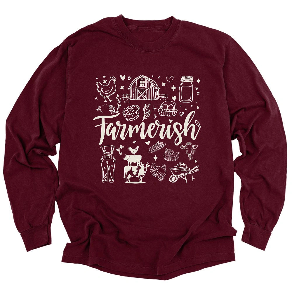 Farmerish Long Sleeve T-shirt