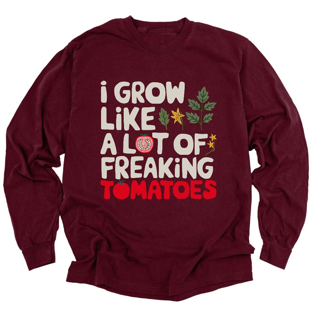 Freaking Tomatoes Long Sleeve T-shirt