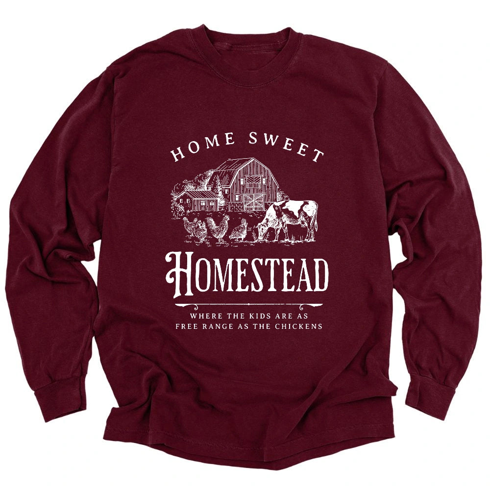 Free Range Kids Homestead Long Sleeve T-shirt