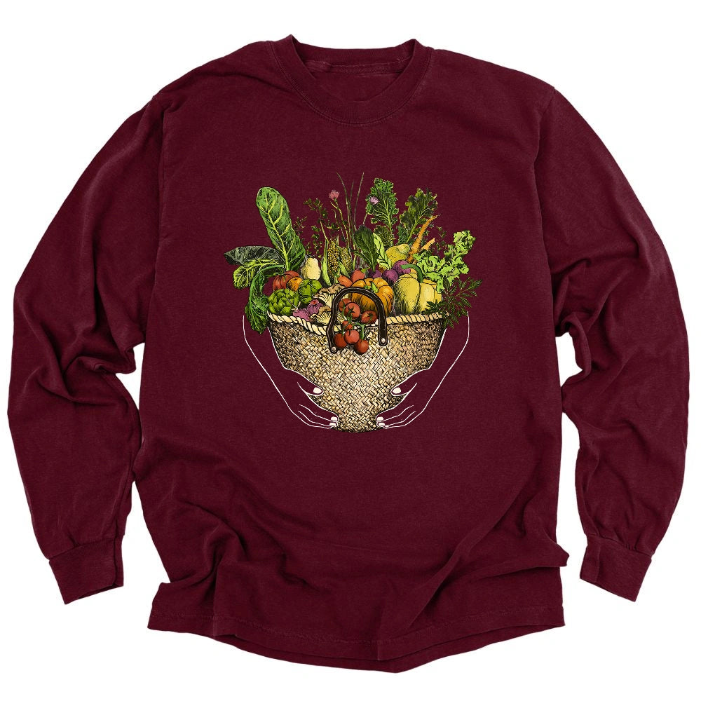 From Garden to Basket Long Sleeve T-shirt