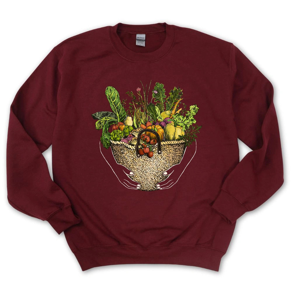 From Garden to Basket Sweatshirt