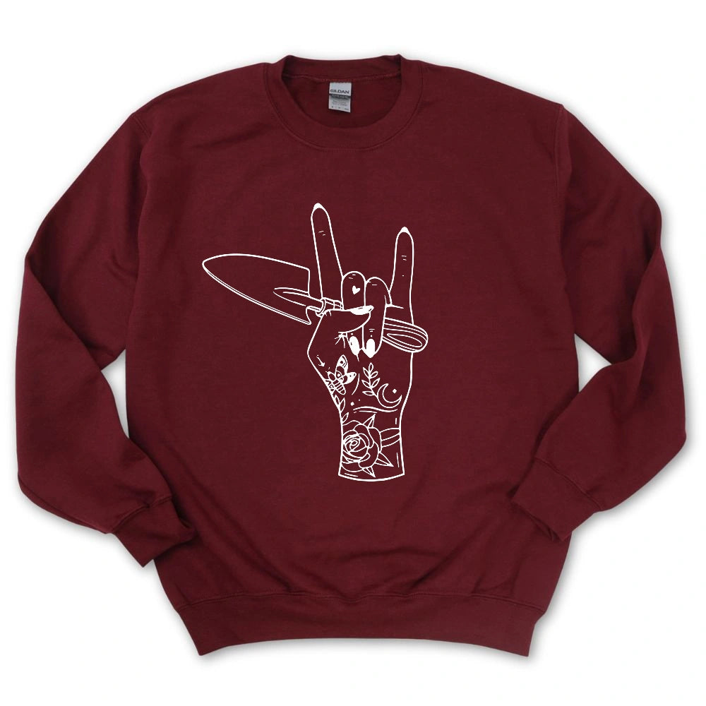 Gardening Rock Sweatshirt