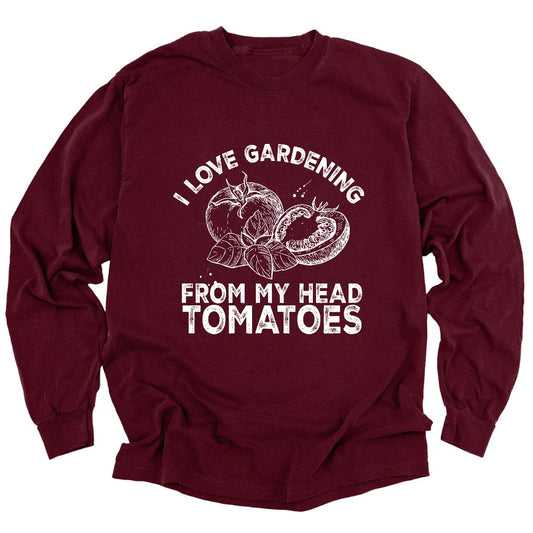 I Love Gardening Long Sleeve T-shirt