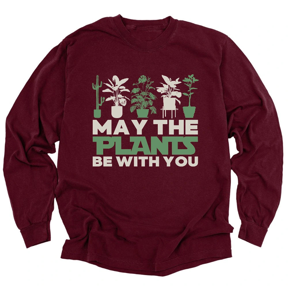 May The Plants Be With You Long Sleeve T-shirt
