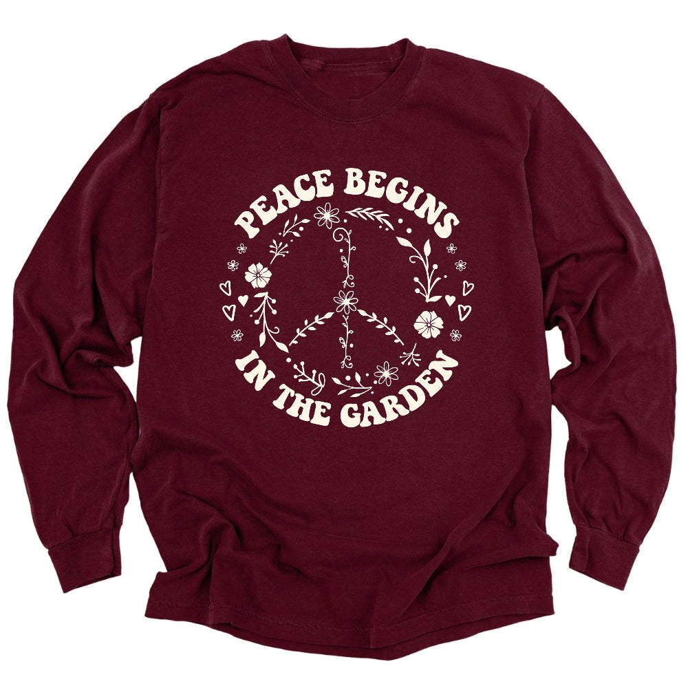 Peace Garden Long Sleeve T-shirt