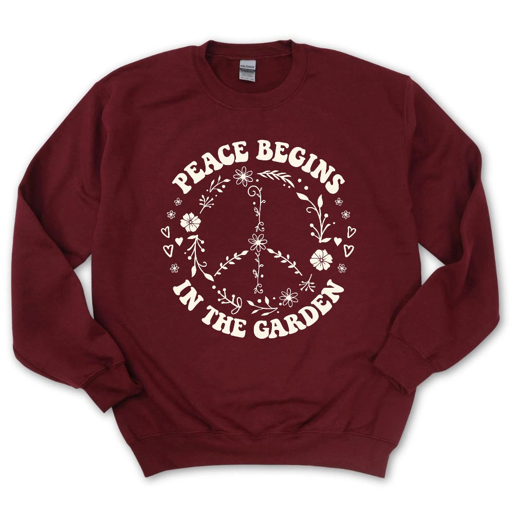 Peace Garden Sweatshirt