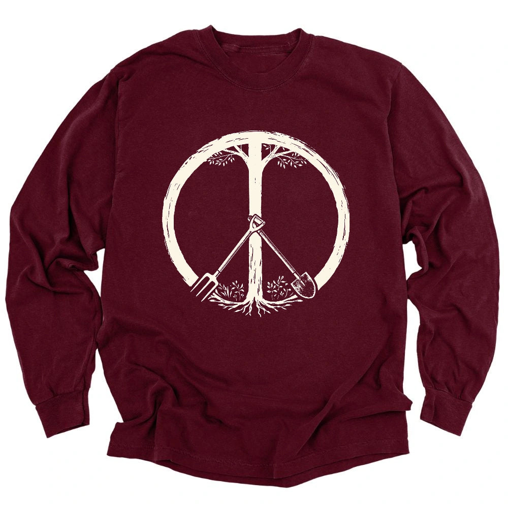 Peace Symbol Long Sleeve T-shirt
