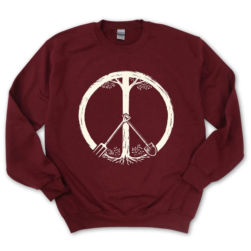Peace Symbol Sweatshirt