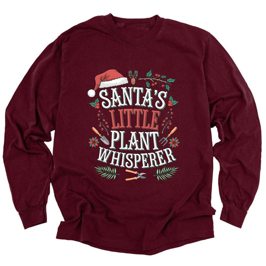 Santa's Little Plant Whisperer Long Sleeve T-shirt