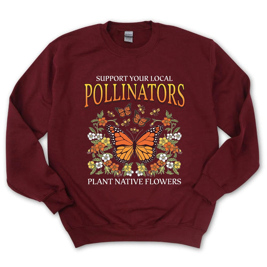 Support Your Local Pollinators Sweatshirt