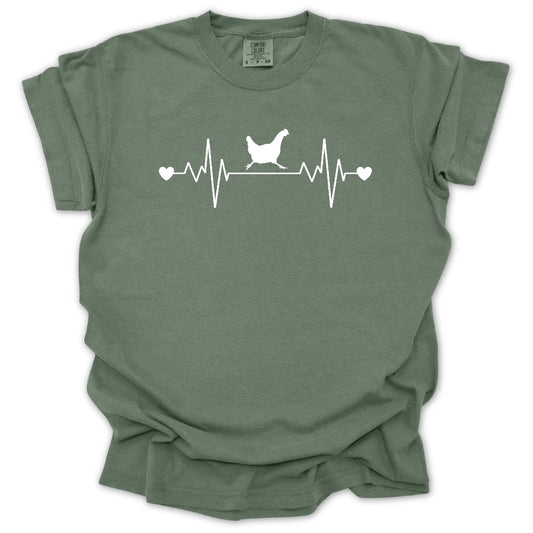 Chicken Heartbeat T-Shirt
