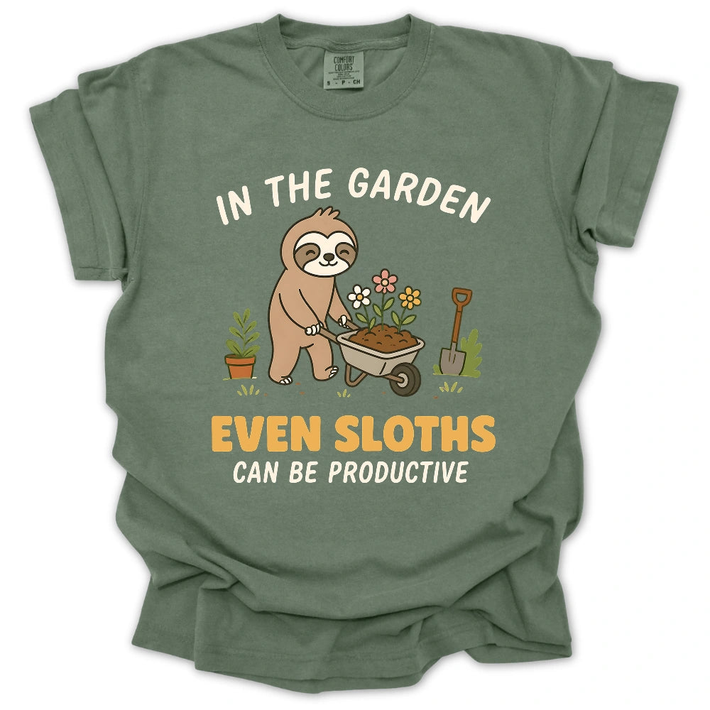 Garden Sloth T-shirt